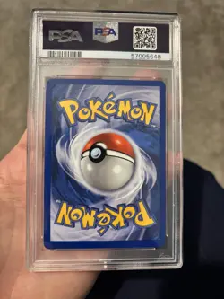 Pokemon Dark Weezing Team Rocket 14/82 Holo Rare PSA 9 Graded 2000 - Image 2