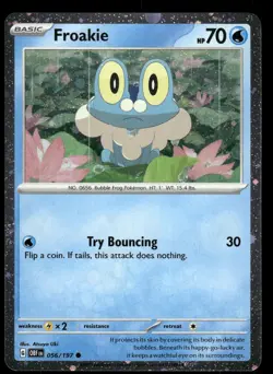 Froakie 056/197 Holo (Cosmos Holo) Pokemon Near Mint - Image 1