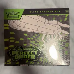 Pokemon TCG Mega Evolution Perfect Order Elite Trainer Box 1 Box English - Image 1