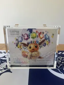 Pokemon Prismatic Evolutions Pokemon Center Elite Trainer Box ETB Factory Sealed - Image 1