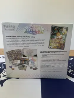 Pokemon Prismatic Evolutions Pokemon Center Elite Trainer Box ETB Factory Sealed - Image 4