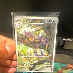 Pokemon TCG Liepard 137/086 SV: White Flare Illustration Rare Holo Eng - Image 1