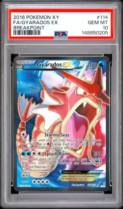 Pokemon Gyarados EX Breakpoint 114/122 PSA 10 - Image 1