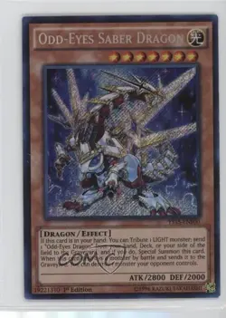 Odd-Eyes Saber Dragon 1st Ed. YuGiOh Starter Deck 15 Force #YS15-ENF00 - Image 1