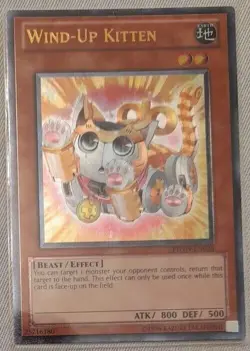 Wind-Up Kitten Yu-Gi-Oh! PHSW-EN026 Ultimate Rare - Image 1
