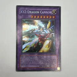 Konami Yu-Gi-Oh! TCG XYZ-Dragon Cannon Fusion/Effect Foil English 2800/2600 - Image 1