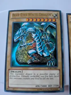 The Winged Dragon + Tri horn Dragon +Blue Eyes White Dragon YUGIOH - Image 5