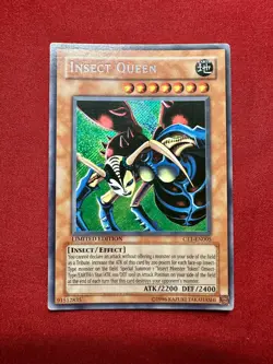 YuGiOh! Insect Queen - CT1-EN005 - Secret Rare - Limited Edition - Image 1
