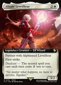 Alisaie Leveilleur - Extended Art - Commander: Final Fantasy - Near Mint - Image 1