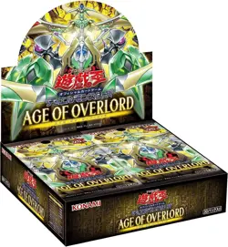 YuGiOh AGE OF OVERLORD Yu-Gi-Oh Duel Monsters Box Factory Sealed Japan - Image 1