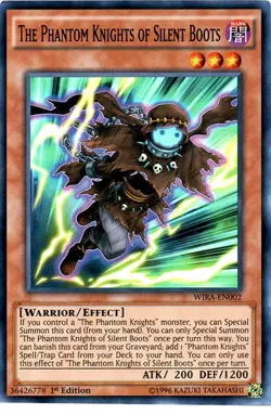 The Phantom Knights of Silent Boots - WIRA-EN002 - Super Rare - 1st Edition - Li - Image 1