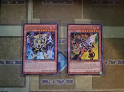 YUGIOH IGKNIGHT LANCER + IGKNIGHT CHAMPION CORE RARE 1ST ED NM - Image 1