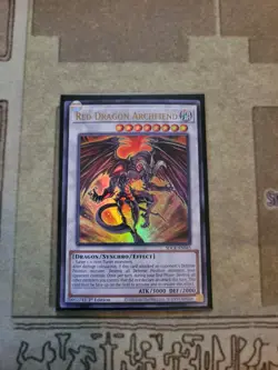 YUGIOH RED DRAGON ARCHFIEND SDCK-EN045 ULTRA 1ST ED NM - Image 1