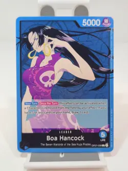 ☠ Boa Hancock + Monkey D Luffy Leaders. OP07-038 + EB02-010. One Piece English - Image 3