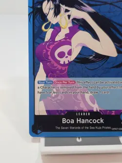 ☠ Boa Hancock + Monkey D Luffy Leaders. OP07-038 + EB02-010. One Piece English - Image 5