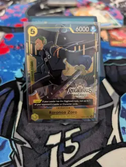 One Piece TCG - Roronoa Zoro Regional Pack OP07-113 2026 Vol.1 NM Mint - Image 1