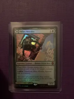Mtg Spider-Man Miles Morales Mythic 0108 Foil - Image 1