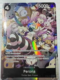 One Piece Card Game TCG - Perona (OP06-093) English Alternate Art - Image 1