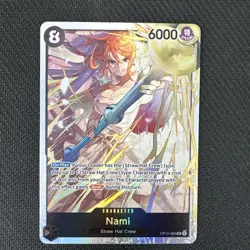 OP15-086 Nami SR Adventure on Kami's Island One Piece TCG English Card - M/NM - Image 1