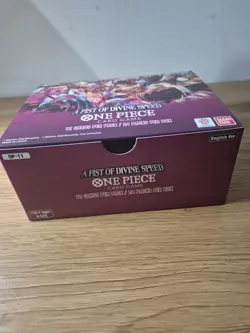 One Piece TCG: OP11 A Fist Of Divine Speed Booster Box - Brand New - Unsealed x4 - Image 2