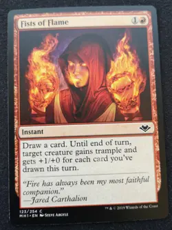 Fists Of Flame - MH1 - MTG - NM Unplayed - EN - 123 - Image 1