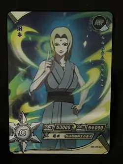 Naruto Kayou Tsunade NR-HR-127 Chinese Card - Image 1