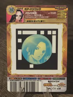 Super Rare Boa Hancock WANTED One Piece AR Carddass Card - Image 2