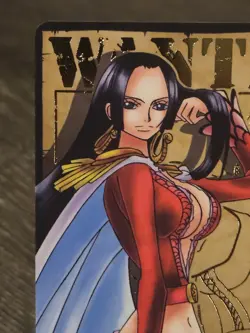 Super Rare Boa Hancock WANTED One Piece AR Carddass Card - Image 4