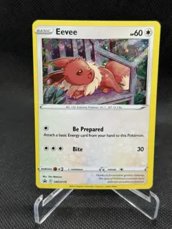 Eevee - Promo Holo SWSH175 NM SWSH: Sword & Shield Promo Cards Pokemon Card - Image 1