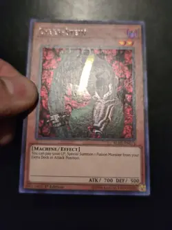 Yu-Gi-Oh! SECRET RARE HOLO CARD CYBER-STEIN BLHR-EN074 1ST NM - Image 2