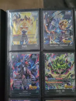 DragonBall Super TCG 9x Card Bundle DragonBall Legends Ultra Rare Foil Cards NM - Image 3