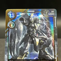 BlackWarGreymon BT2-112 SEC Alt Art Digimon Card - Image 3