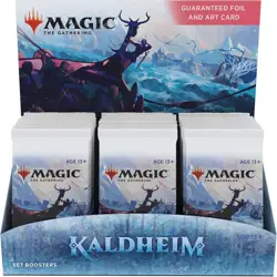 MTG Kaldheim SET Booster Box Sealed NIB Magic Gathering 630509971138 - Image 1