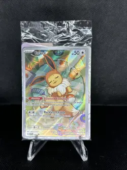 Pokemon Card TCG Scarlet & Violet Black Star Promo EEVEE #173 SEALED - Image 1