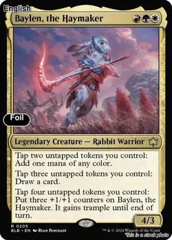 Baylen, the Haymaker EN [BLB - 205] - NM [Foil] TCG MTG - Image 1