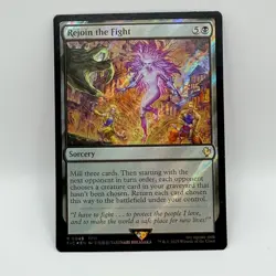 MTG Magic Final Fantasy Rejoin the Fight 0049 Surge Foil Sorcery Black 2025 FFVI - Image 3