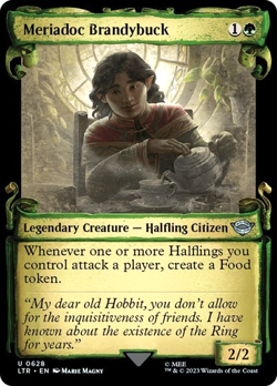 MTG - Meriadoc Brandybuck - Showcase Scrolls - Lord of the Rings - Magic - Image 1