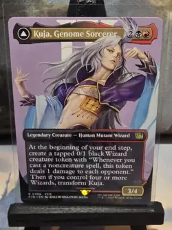 Kuja, Genome Sorcerer (Borderless) FINAL FANTASY NM MTG - Image 1