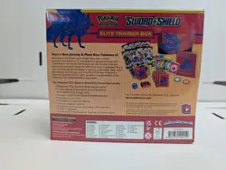 Pokemon TCG Zacian Sword and Shield ETB Elite Trainer Box New Factory Sealed - Image 2