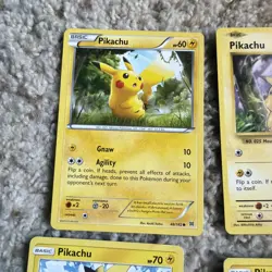 Pokemon Pikachu Lot of 7 Good Condition and Great Deal Base Set - Image 2