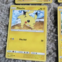 Pokemon Pikachu Lot of 7 Good Condition and Great Deal Base Set - Image 5