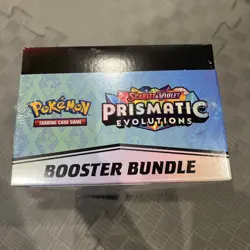 Pokemon TCG: Prismatic Evolutions Booster Bundle Display Case | New & Sealed - Image 5