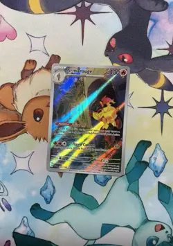 Armarouge 203/198 Obsidian Flames PACK FRESH POKEMON FULL ART - Image 1