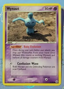 Wynaut 71/92 EX Legend Maker Pokemon Card Yuka Morii NM+ - Image 1