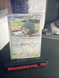 2023 Pokemon TCG || Sealed Best Buy Promo || Lechonk #156 - Image 1