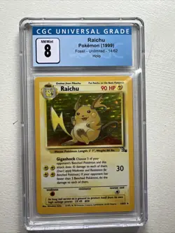 Pokemon TCG Pokemon Raichu Raichu Holo Rare Holo - Image 1
