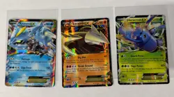 Pokemon EX Card Lot of 3 Kyurem EX Excadrill EX Heracross EX Holo - Image 1