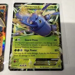 Pokemon EX Card Lot of 3 Kyurem EX Excadrill EX Heracross EX Holo - Image 5
