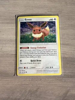 Pokemon TCG Eevee 101/149 Holo General Mills Promo LP - Image 1