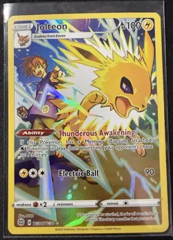Jolteon TG04/TG30 SWSH09 Brilliant Stars TG Ultra Rare Holo EN - Image 1